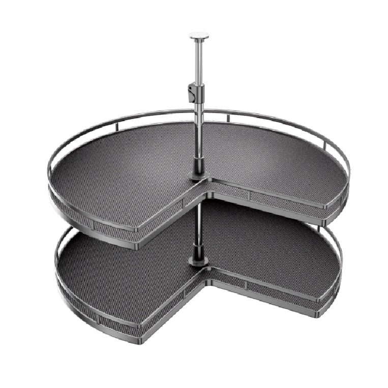 Blind Corner Shelves with the Center Pole