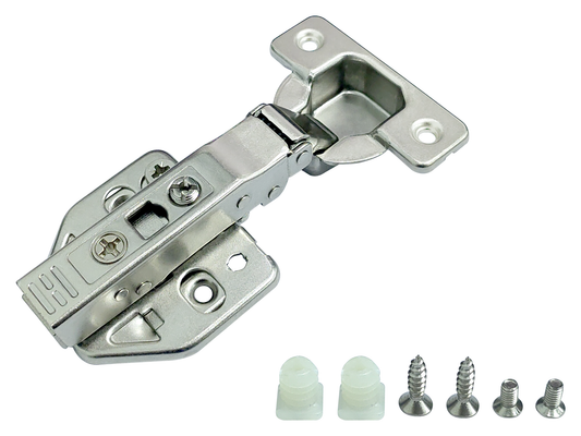 Soft-Closing Hinges for Frameless Cabinets - 105° Open Angle