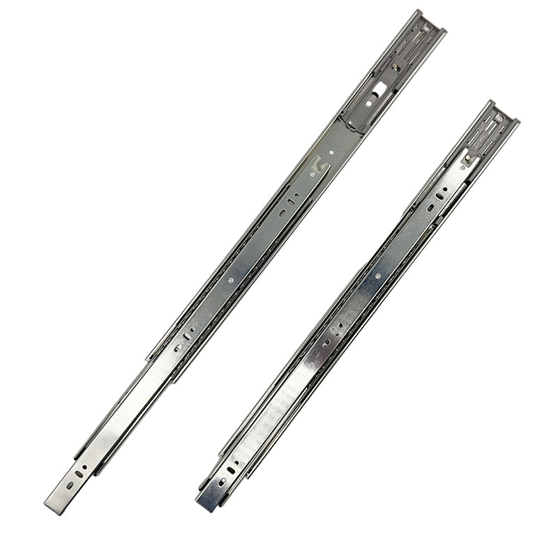 Soft-Closing Ball Bearing Drawer Slides - 100 lbs Capacity