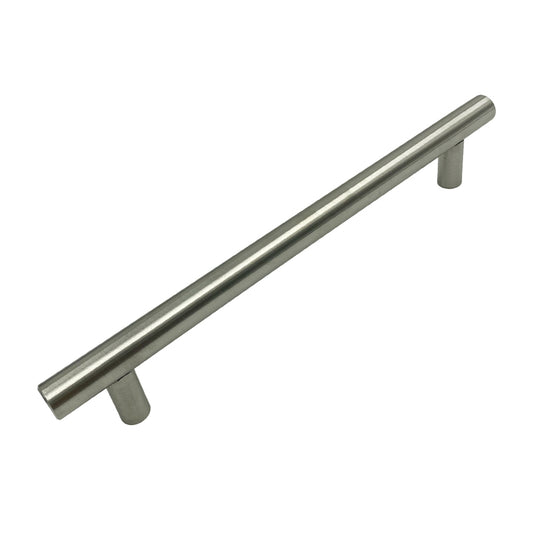 Stainless Steel Color T-Bar Cabinet Pulls: Hollow Stainless Steel 201