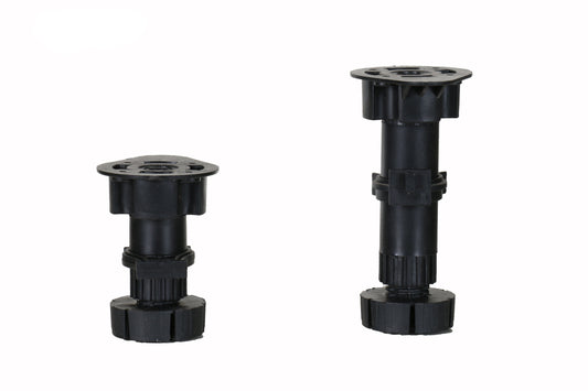 Affordable 4"-6.7" Plastic Leg Cabinet Leveler: Wide Adjustment Range